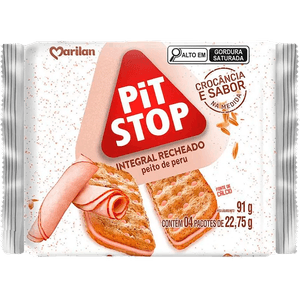 BISCOITO MARILAN PIT STOP 91G PEITO DE PERU